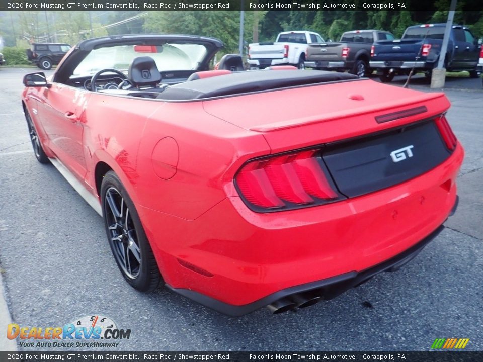 2020 Ford Mustang GT Premium Convertible Race Red / Showstopper Red Photo #4