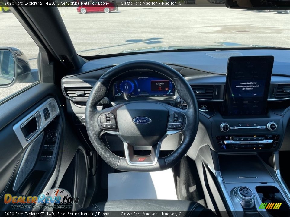 2020 Ford Explorer ST 4WD Silver Spruce Metallic / Ebony Photo #10