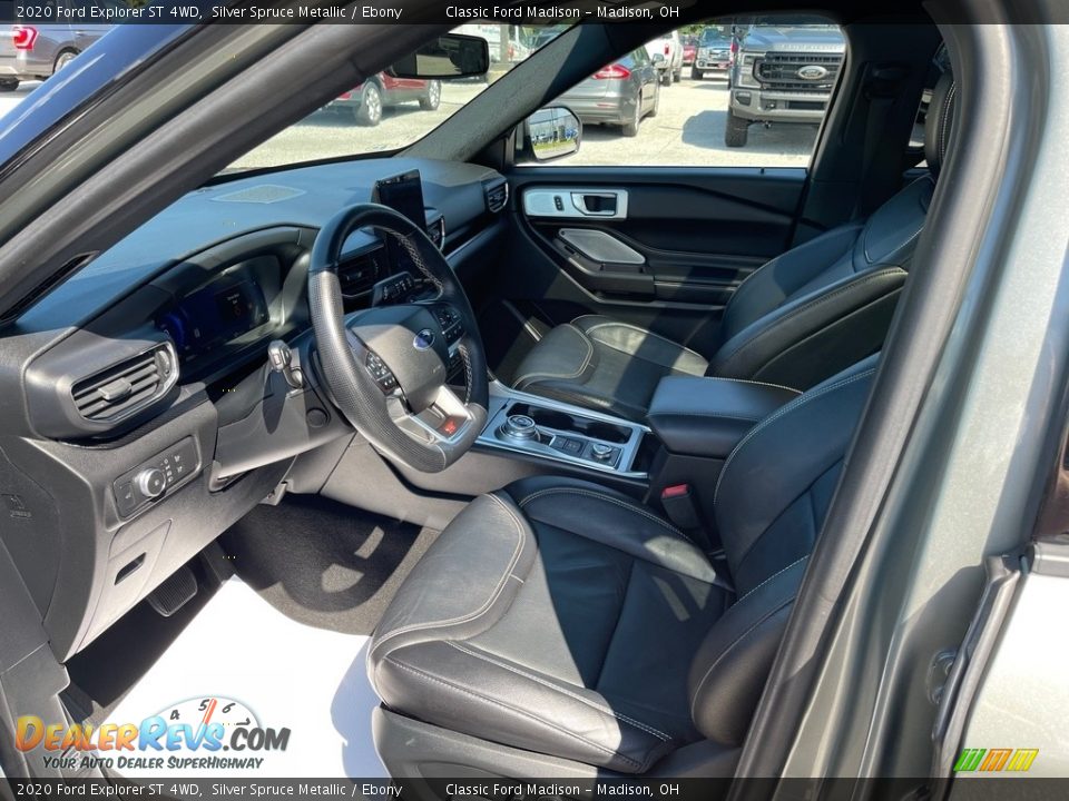 2020 Ford Explorer ST 4WD Silver Spruce Metallic / Ebony Photo #11