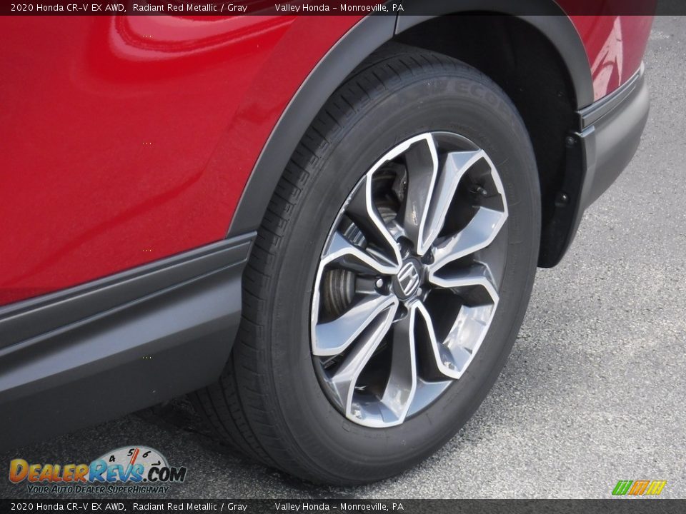 2020 Honda CR-V EX AWD Radiant Red Metallic / Gray Photo #4