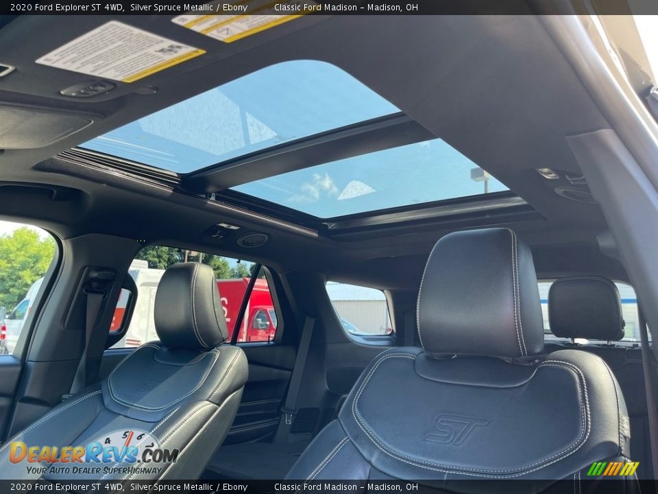 2020 Ford Explorer ST 4WD Silver Spruce Metallic / Ebony Photo #12