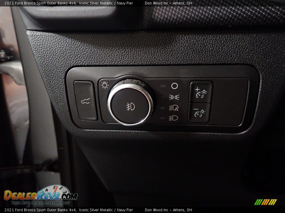 2021 Ford Bronco Sport Outer Banks 4x4 Iconic Silver Metallic / Navy Pier Photo #29