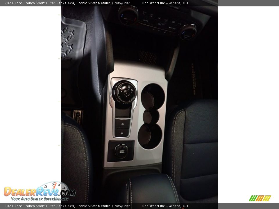 2021 Ford Bronco Sport Outer Banks 4x4 Iconic Silver Metallic / Navy Pier Photo #30