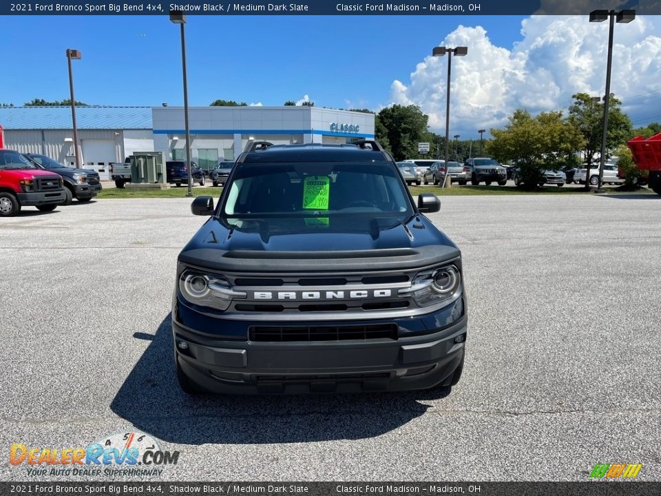 2021 Ford Bronco Sport Big Bend 4x4 Shadow Black / Medium Dark Slate Photo #1