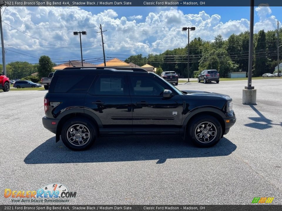 2021 Ford Bronco Sport Big Bend 4x4 Shadow Black / Medium Dark Slate Photo #4
