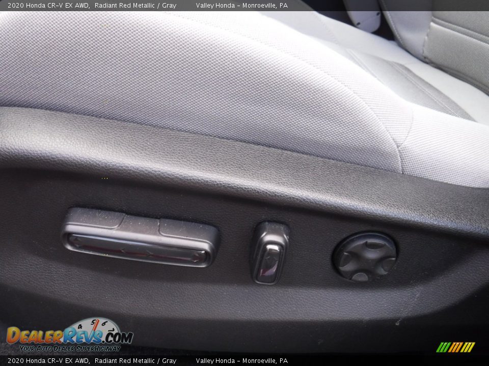 2020 Honda CR-V EX AWD Radiant Red Metallic / Gray Photo #16