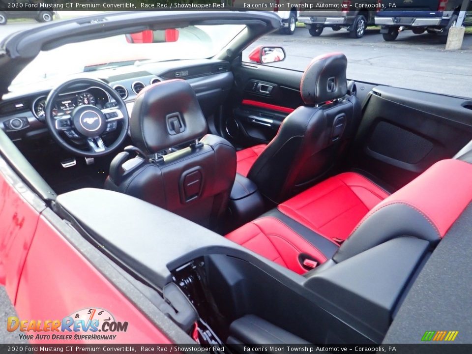 2020 Ford Mustang GT Premium Convertible Race Red / Showstopper Red Photo #19