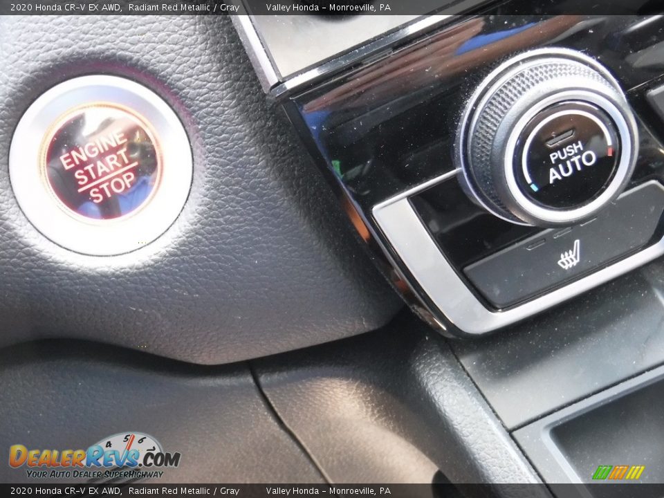 2020 Honda CR-V EX AWD Radiant Red Metallic / Gray Photo #19