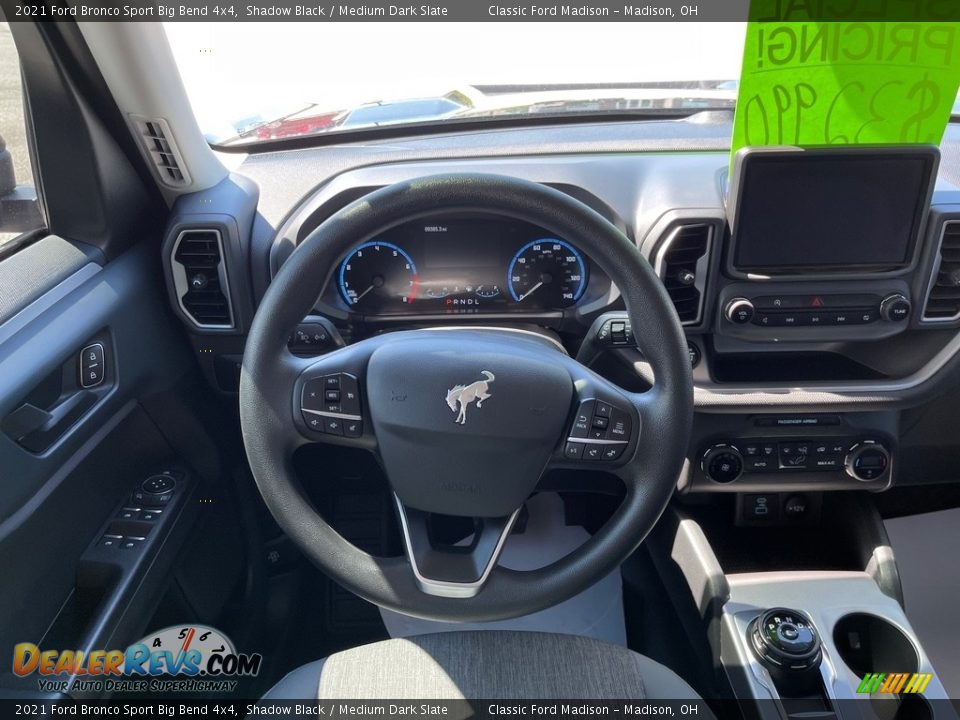 2021 Ford Bronco Sport Big Bend 4x4 Steering Wheel Photo #9
