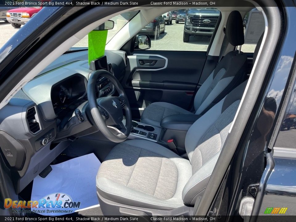 2021 Ford Bronco Sport Big Bend 4x4 Shadow Black / Medium Dark Slate Photo #11