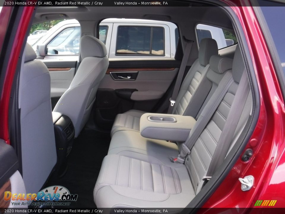 2020 Honda CR-V EX AWD Radiant Red Metallic / Gray Photo #23