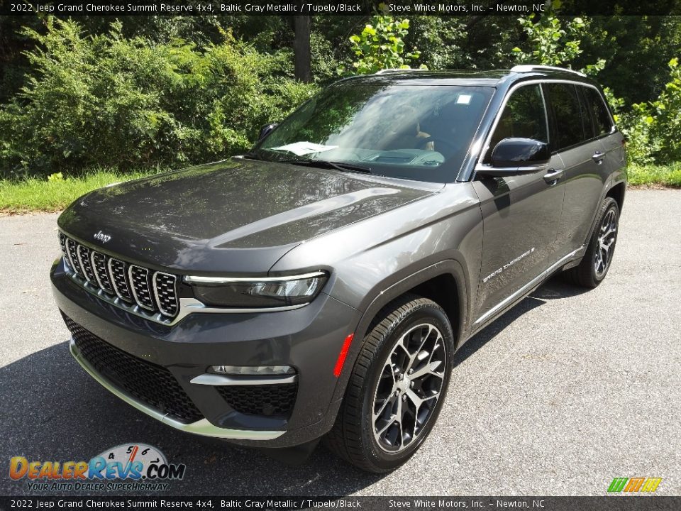 2022 Jeep Grand Cherokee Summit Reserve 4x4 Baltic Gray Metallic / Tupelo/Black Photo #2