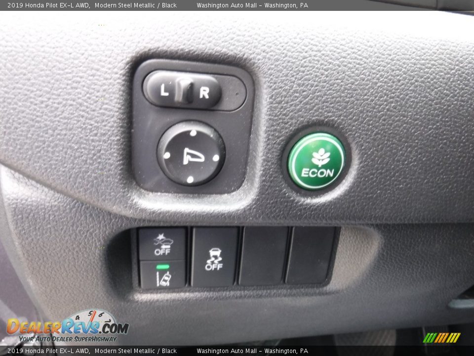 2019 Honda Pilot EX-L AWD Modern Steel Metallic / Black Photo #16