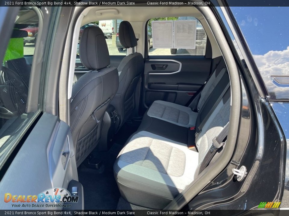 2021 Ford Bronco Sport Big Bend 4x4 Shadow Black / Medium Dark Slate Photo #13