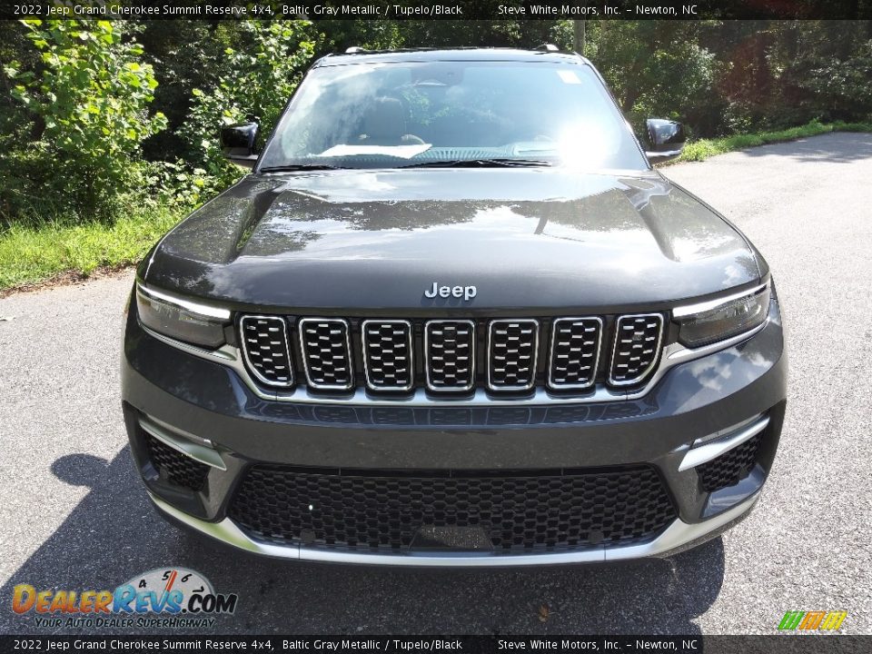 2022 Jeep Grand Cherokee Summit Reserve 4x4 Baltic Gray Metallic / Tupelo/Black Photo #3