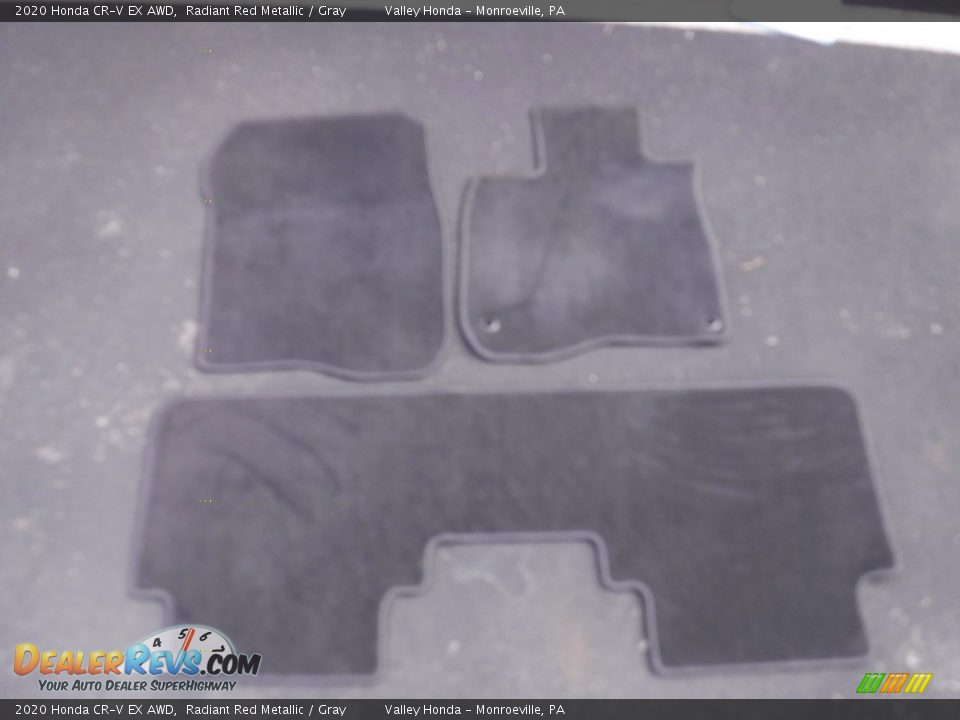 2020 Honda CR-V EX AWD Radiant Red Metallic / Gray Photo #25