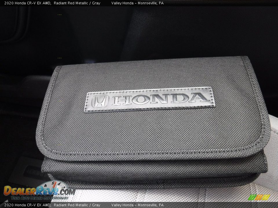 2020 Honda CR-V EX AWD Radiant Red Metallic / Gray Photo #26
