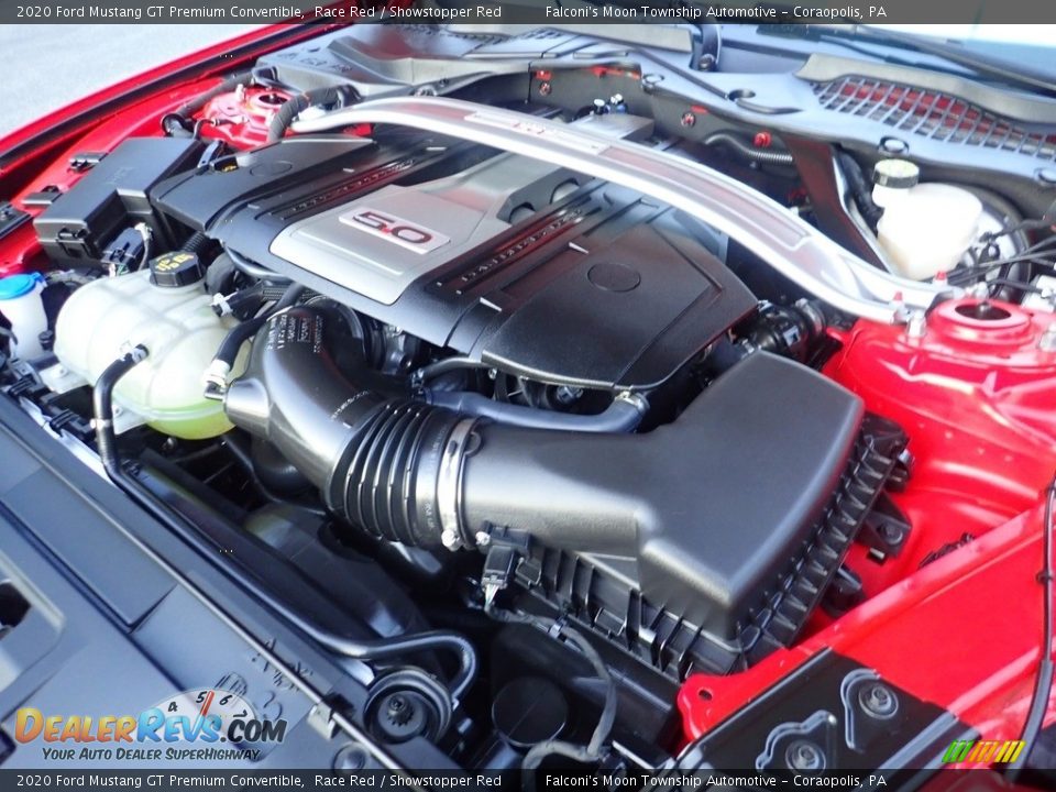 2020 Ford Mustang GT Premium Convertible 5.0 Liter DOHC 32-Valve Ti-VCT V8 Engine Photo #30