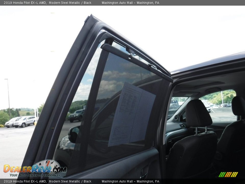 2019 Honda Pilot EX-L AWD Modern Steel Metallic / Black Photo #20