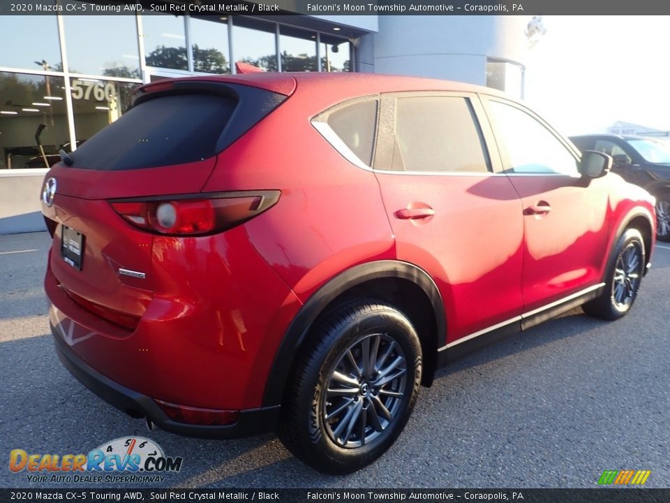 2020 Mazda CX-5 Touring AWD Soul Red Crystal Metallic / Black Photo #2
