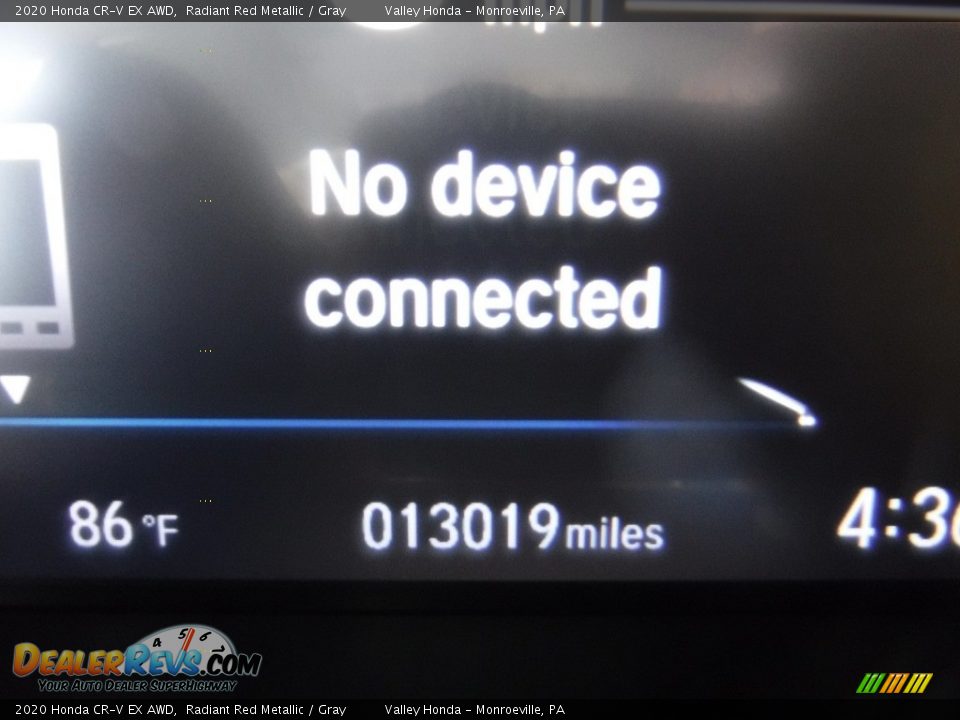 2020 Honda CR-V EX AWD Radiant Red Metallic / Gray Photo #29