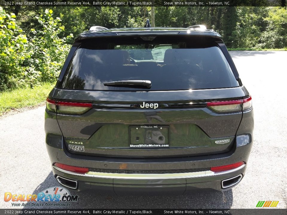 2022 Jeep Grand Cherokee Summit Reserve 4x4 Baltic Gray Metallic / Tupelo/Black Photo #7