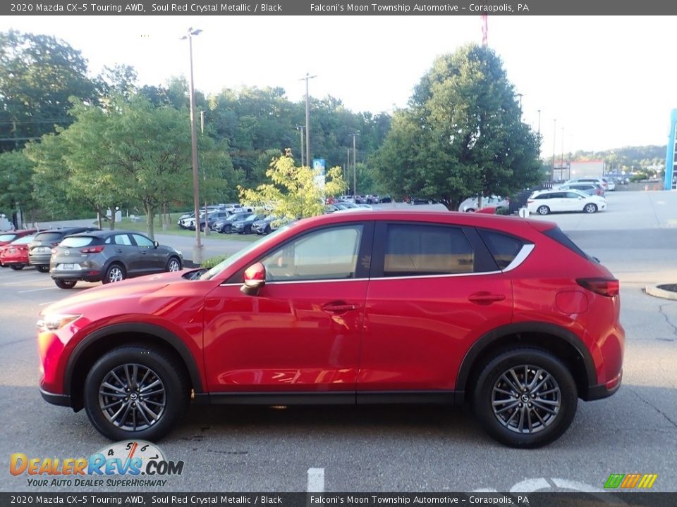 2020 Mazda CX-5 Touring AWD Soul Red Crystal Metallic / Black Photo #5