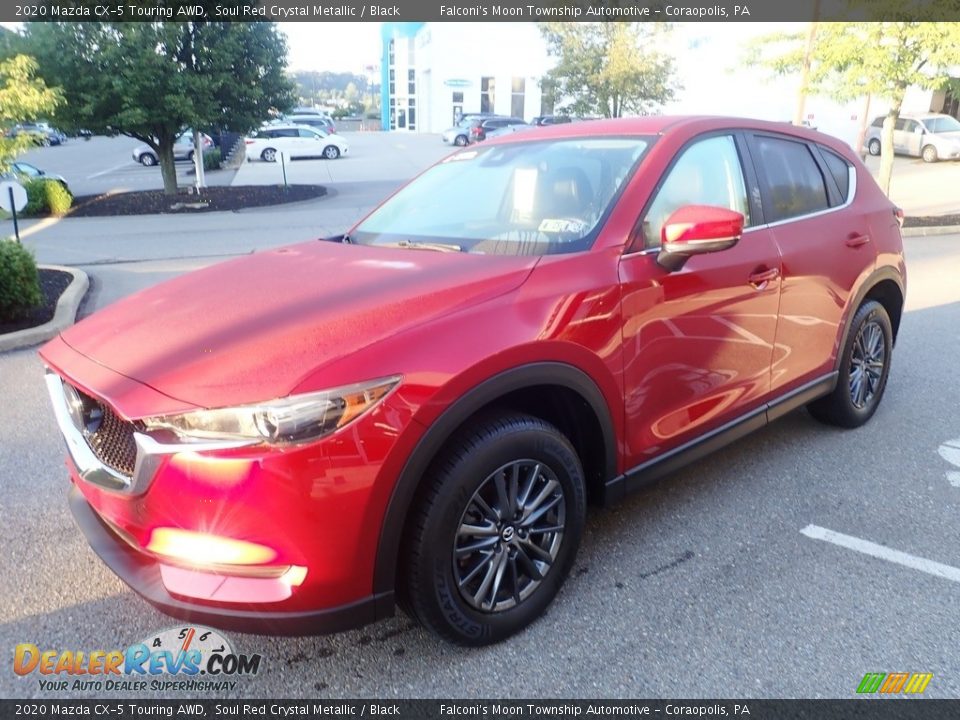2020 Mazda CX-5 Touring AWD Soul Red Crystal Metallic / Black Photo #6