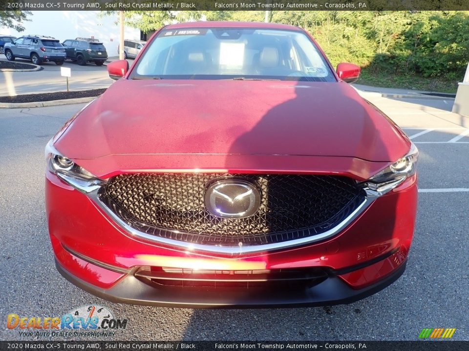 2020 Mazda CX-5 Touring AWD Soul Red Crystal Metallic / Black Photo #7