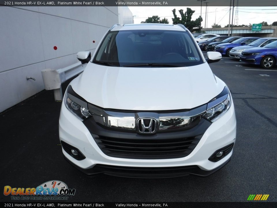 2021 Honda HR-V EX-L AWD Platinum White Pearl / Black Photo #5