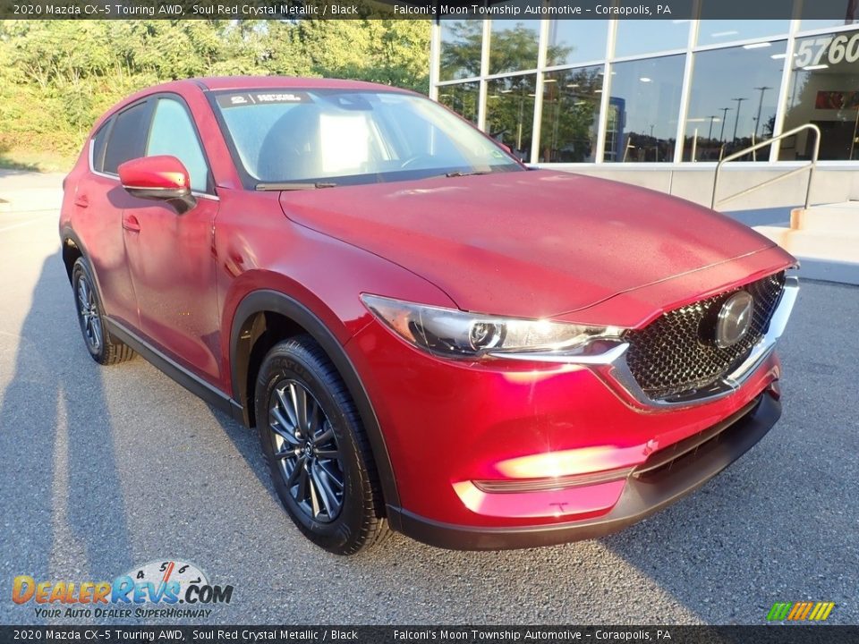 2020 Mazda CX-5 Touring AWD Soul Red Crystal Metallic / Black Photo #8