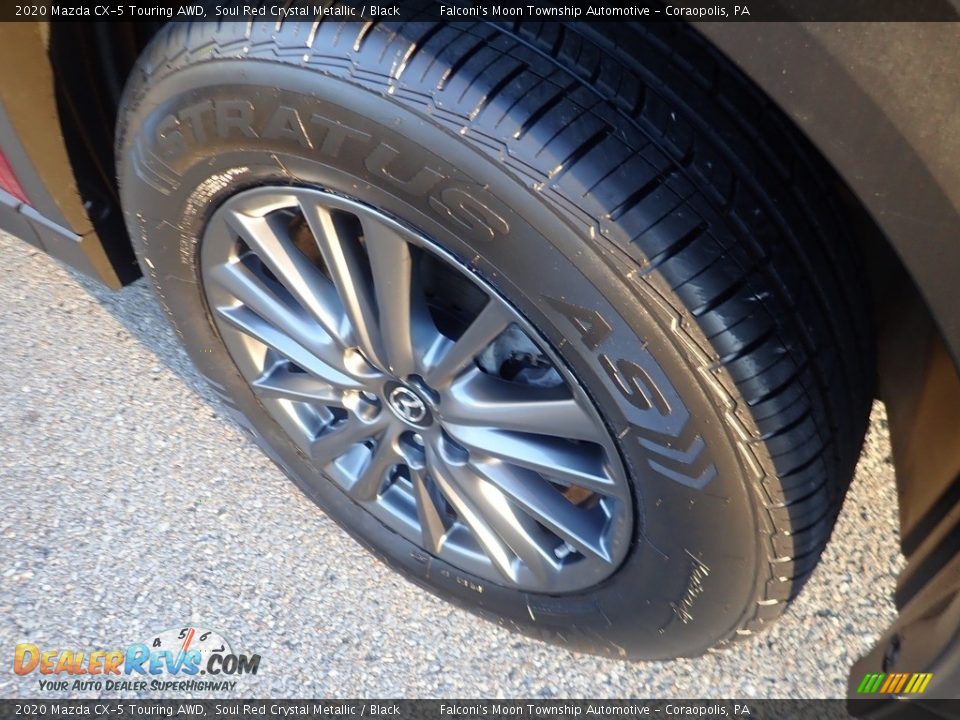 2020 Mazda CX-5 Touring AWD Soul Red Crystal Metallic / Black Photo #9