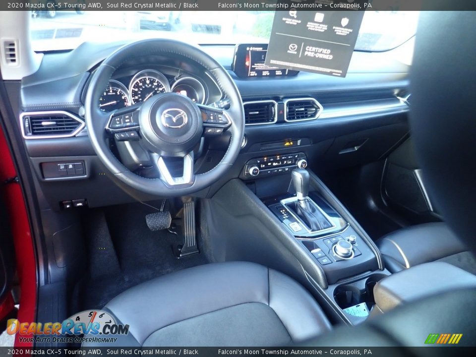 2020 Mazda CX-5 Touring AWD Soul Red Crystal Metallic / Black Photo #18