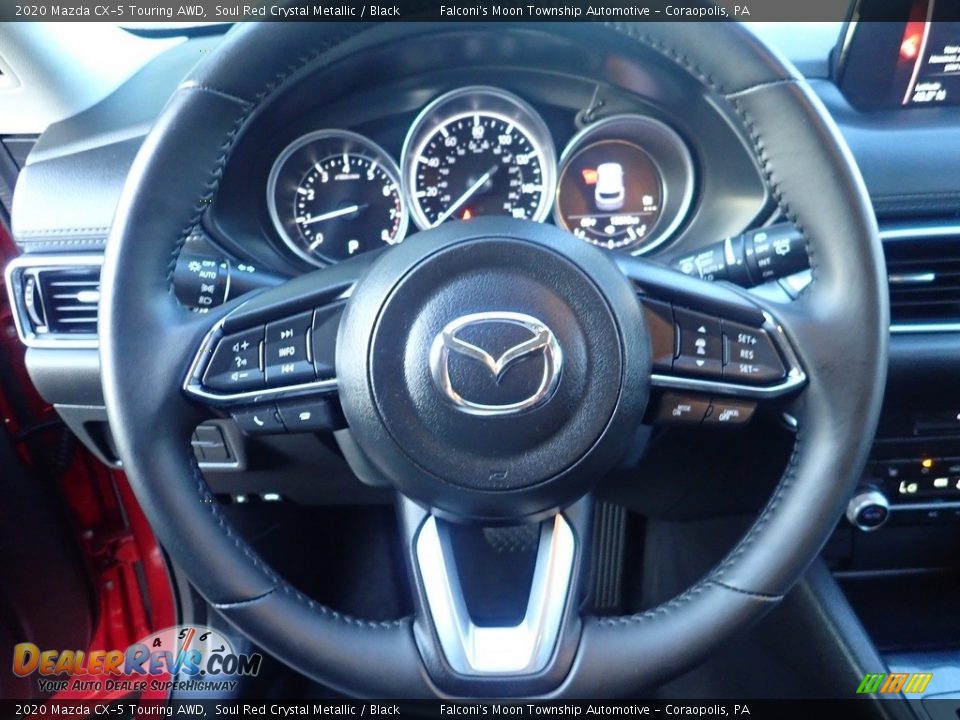 2020 Mazda CX-5 Touring AWD Soul Red Crystal Metallic / Black Photo #23