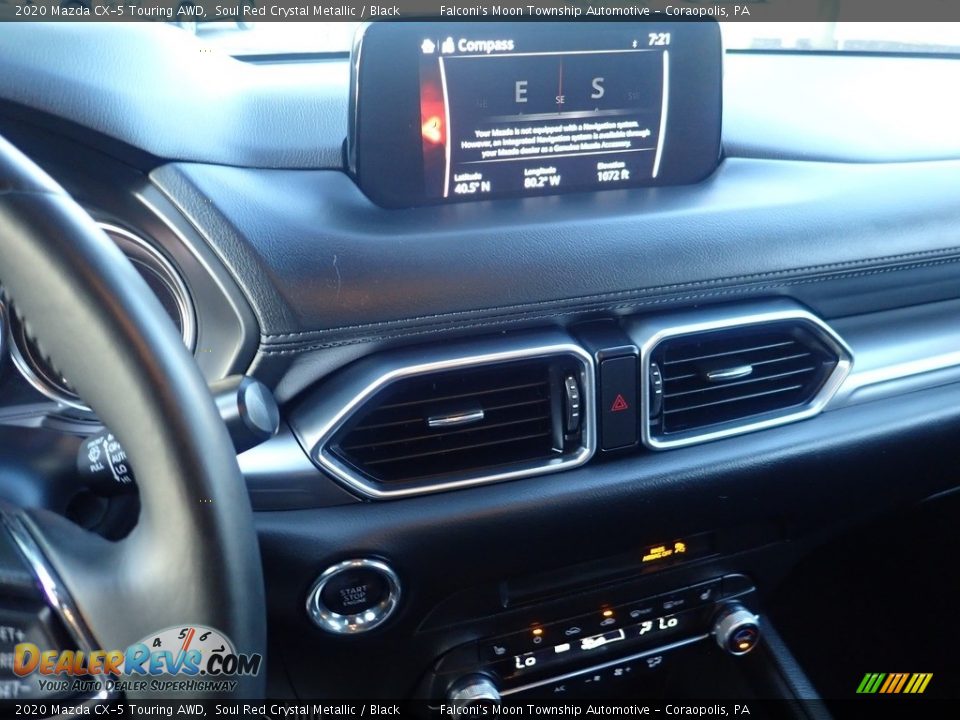 2020 Mazda CX-5 Touring AWD Soul Red Crystal Metallic / Black Photo #25