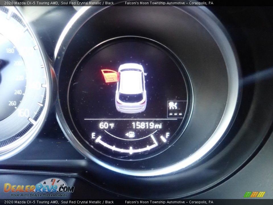 2020 Mazda CX-5 Touring AWD Soul Red Crystal Metallic / Black Photo #28