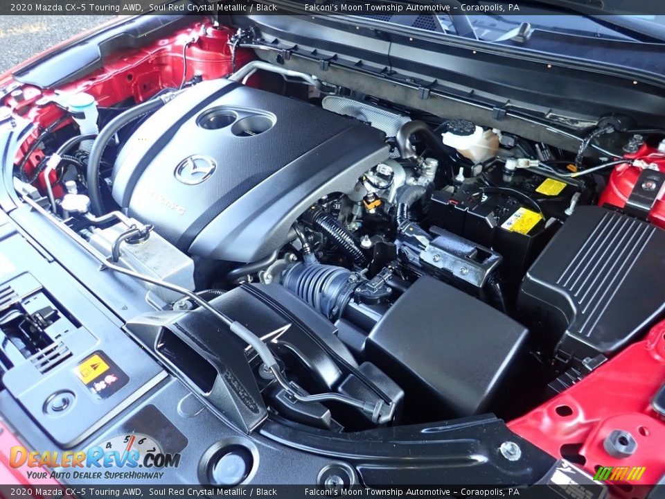 2020 Mazda CX-5 Touring AWD Soul Red Crystal Metallic / Black Photo #30