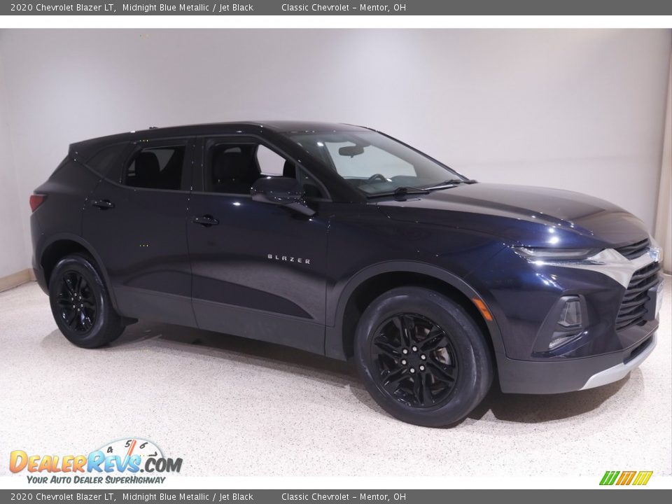 2020 Chevrolet Blazer LT Midnight Blue Metallic / Jet Black Photo #1
