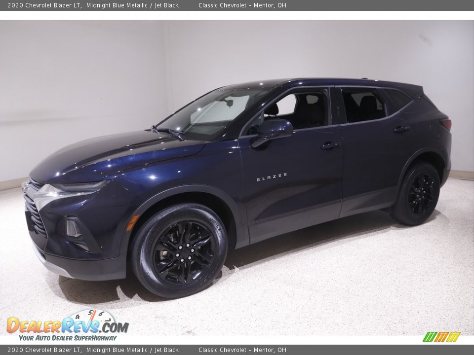 2020 Chevrolet Blazer LT Midnight Blue Metallic / Jet Black Photo #3