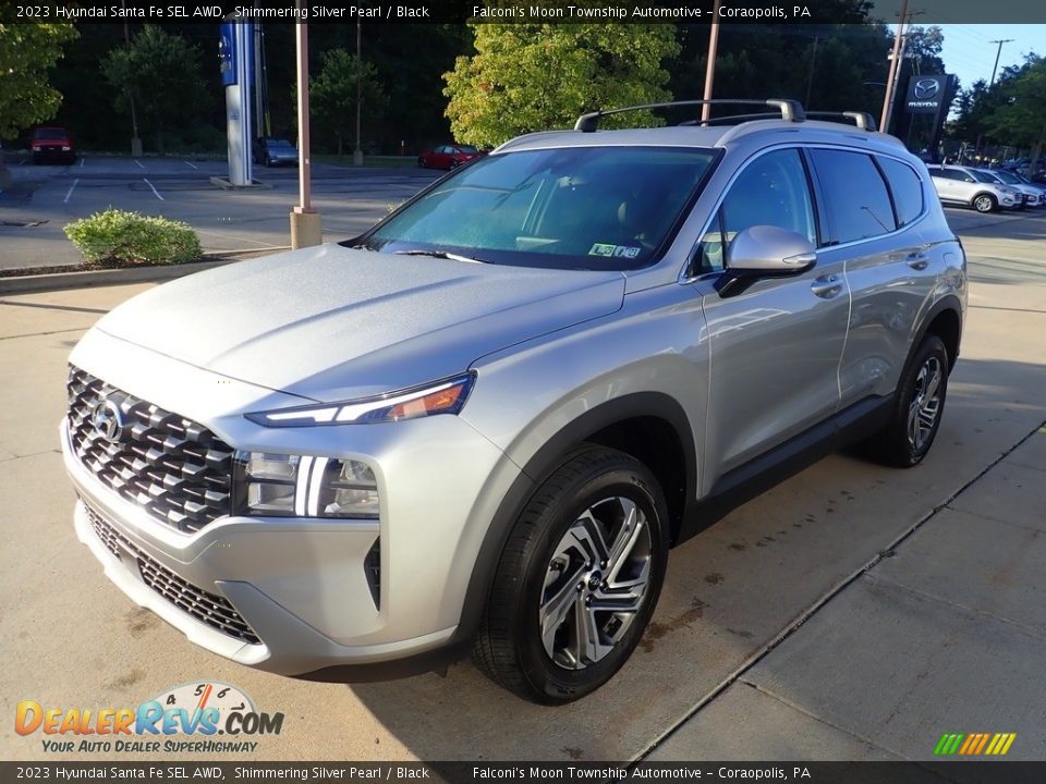2023 Hyundai Santa Fe SEL AWD Shimmering Silver Pearl / Black Photo #7