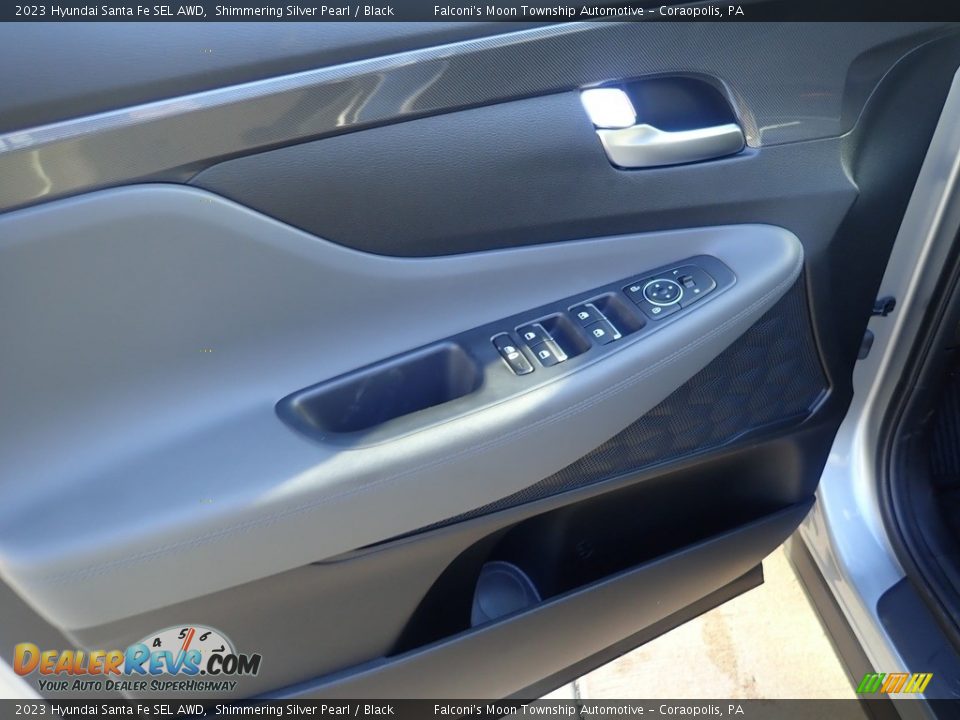 2023 Hyundai Santa Fe SEL AWD Shimmering Silver Pearl / Black Photo #14