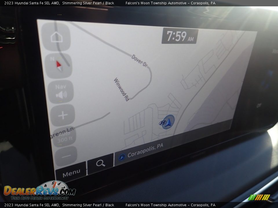 2023 Hyundai Santa Fe SEL AWD Shimmering Silver Pearl / Black Photo #16