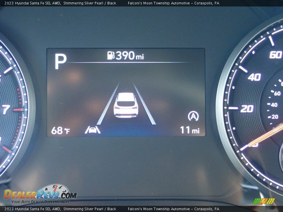 2023 Hyundai Santa Fe SEL AWD Shimmering Silver Pearl / Black Photo #19