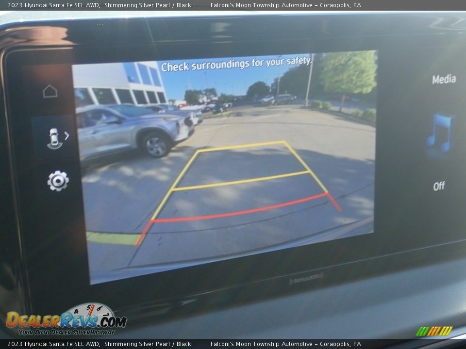 2023 Hyundai Santa Fe SEL AWD Shimmering Silver Pearl / Black Photo #20