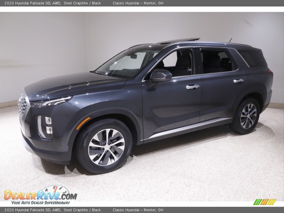 2020 Hyundai Palisade SEL AWD Steel Graphite / Black Photo #3