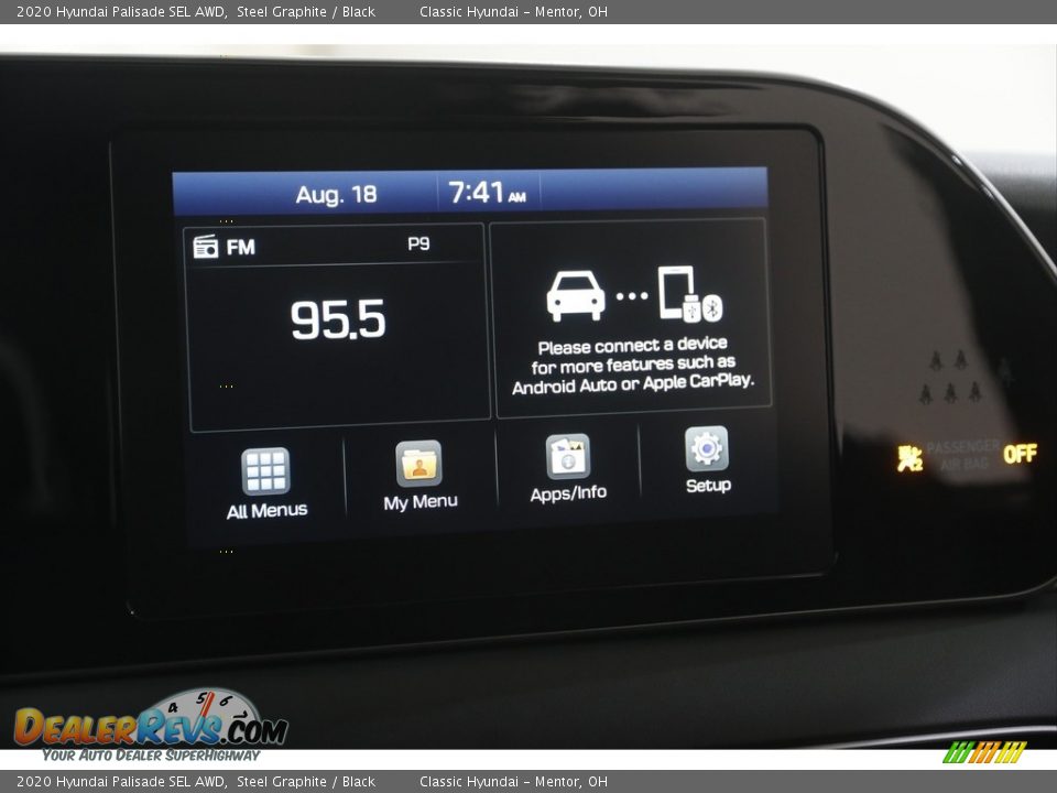 2020 Hyundai Palisade SEL AWD Steel Graphite / Black Photo #10