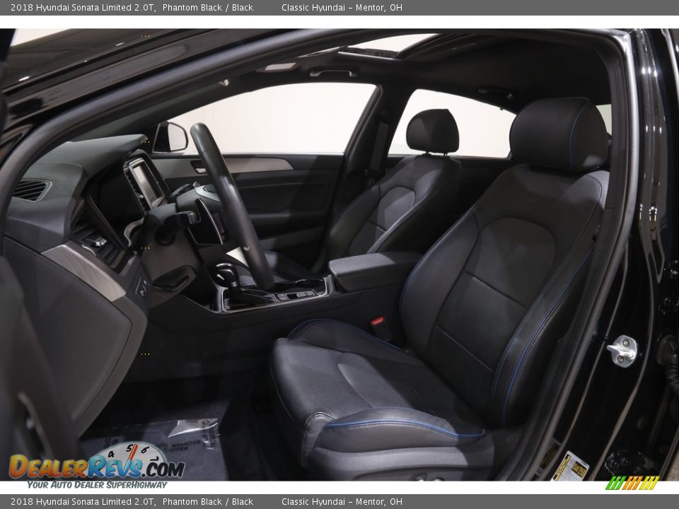 2018 Hyundai Sonata Limited 2.0T Phantom Black / Black Photo #5