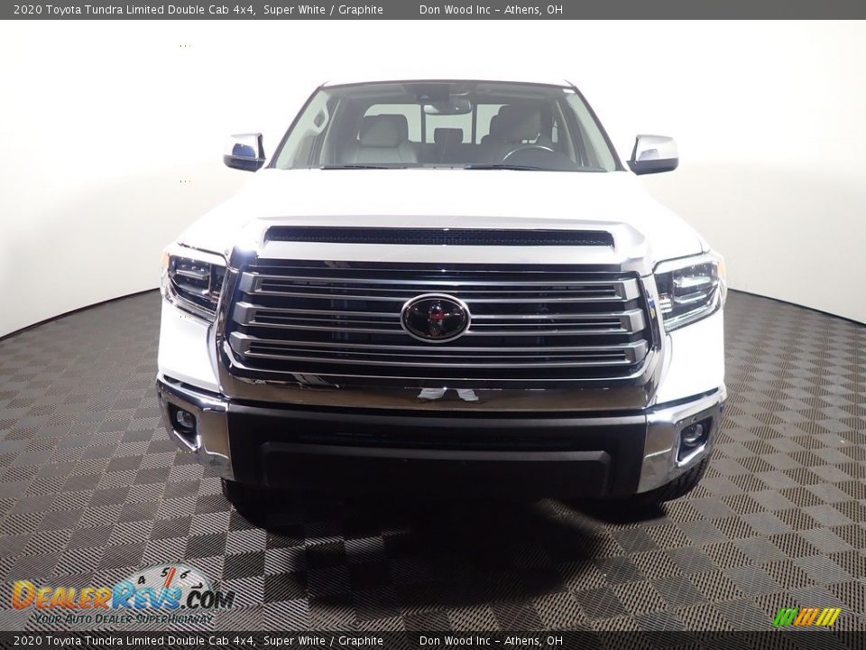 2020 Toyota Tundra Limited Double Cab 4x4 Super White / Graphite Photo #6