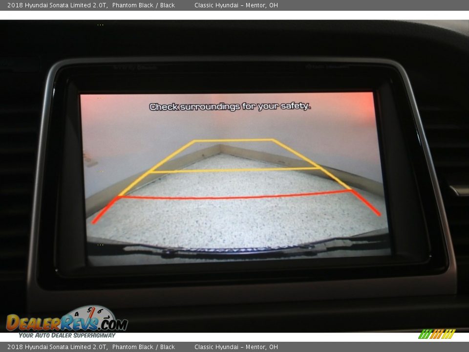 2018 Hyundai Sonata Limited 2.0T Phantom Black / Black Photo #13