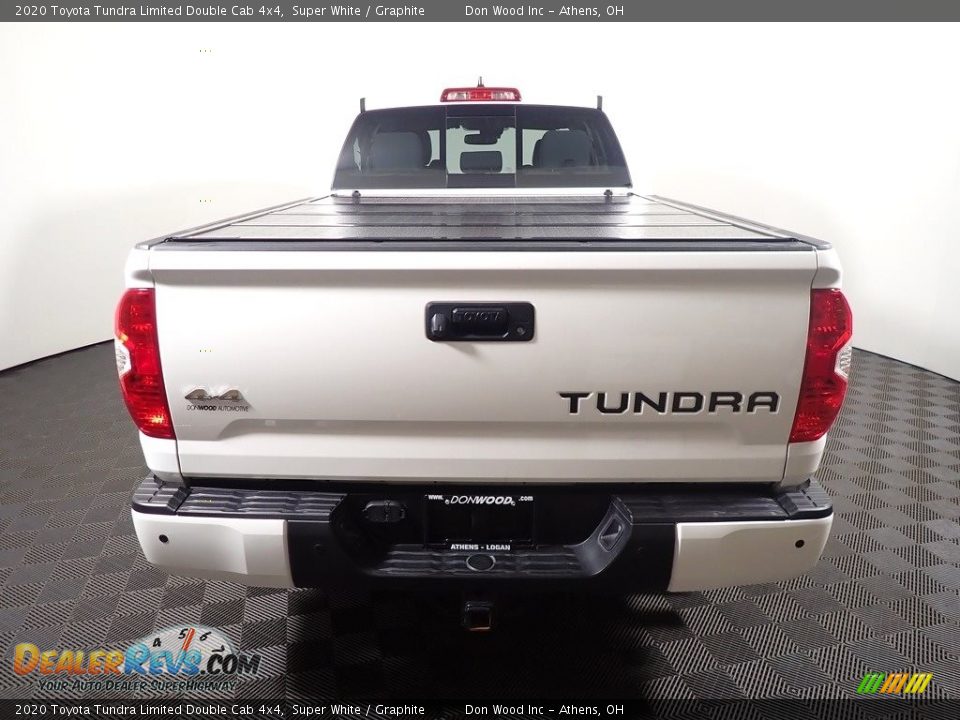 2020 Toyota Tundra Limited Double Cab 4x4 Super White / Graphite Photo #13